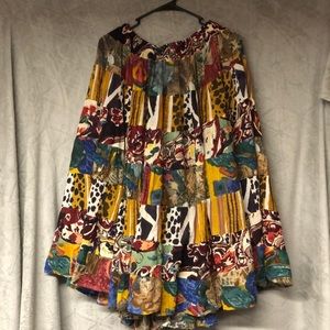 Multicolor skirt